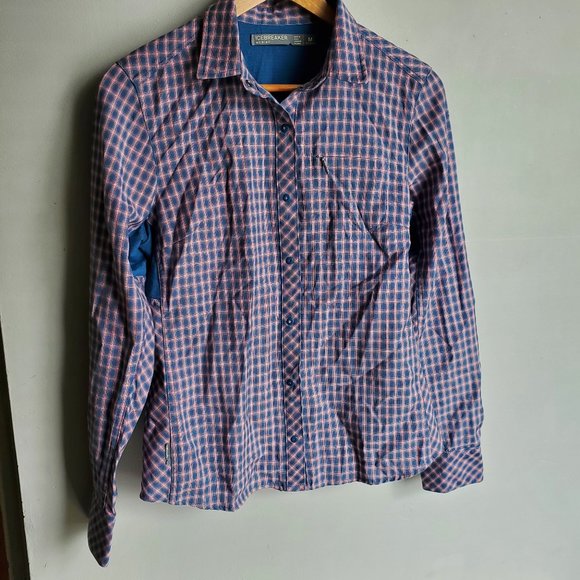 Icebreaker | Merino Wool Long Sleeve Down Shirt - Picture 1 of 4